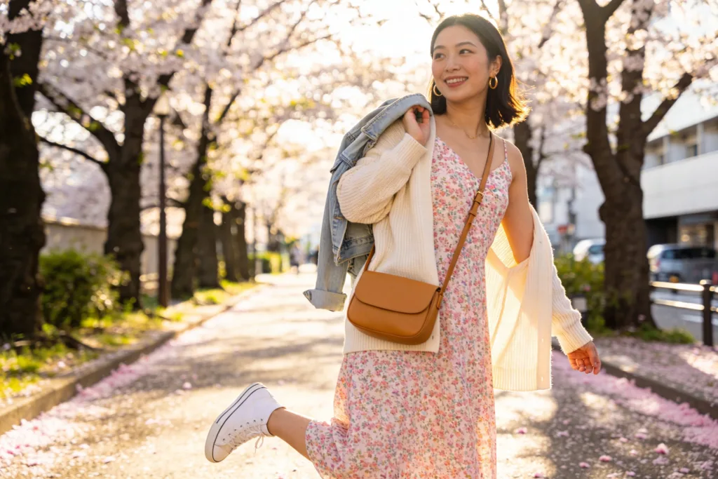 15 Japan Spring Outfits for Women That Wow