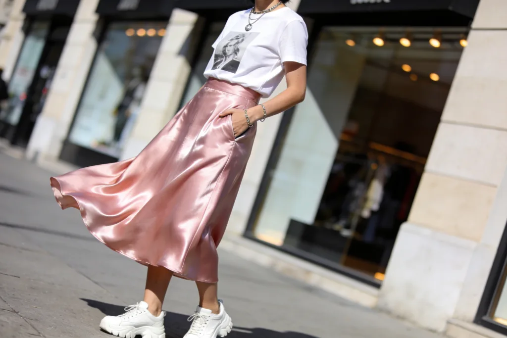 15 Satin Skirt Outfit Spring Ideas You’Ll Love