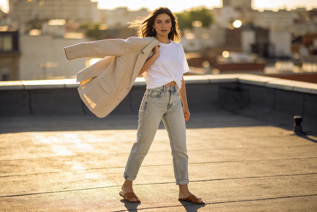 15 Mom Jeans Outfit Summer: Summer-Ready Looks You’Ll Love