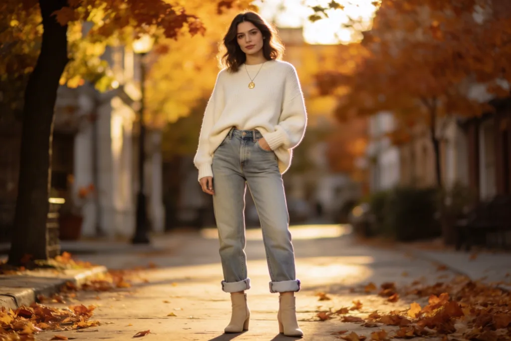 17 Mom Jeans Outfit Fall: Chic Autumn Looks for You