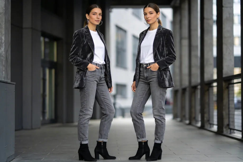 15 Grey Mom Jeans Outfit: Chic Looks You’Ll Wear All Season