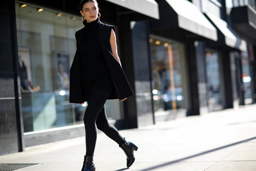 15 Black Leggings Outfit Spring: Chic Spring Looks