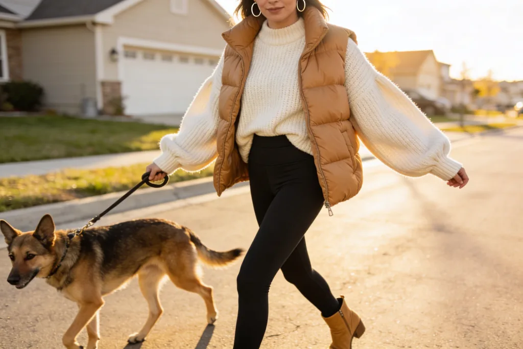 12 Saturday Morning Dog Walk Outfit: Chic and Cozy