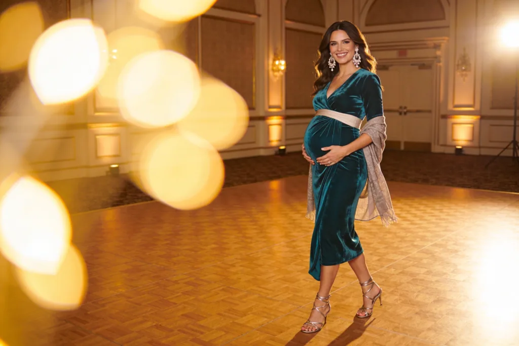15 Maternity Party Outfits: Glam to Comfy Chic
