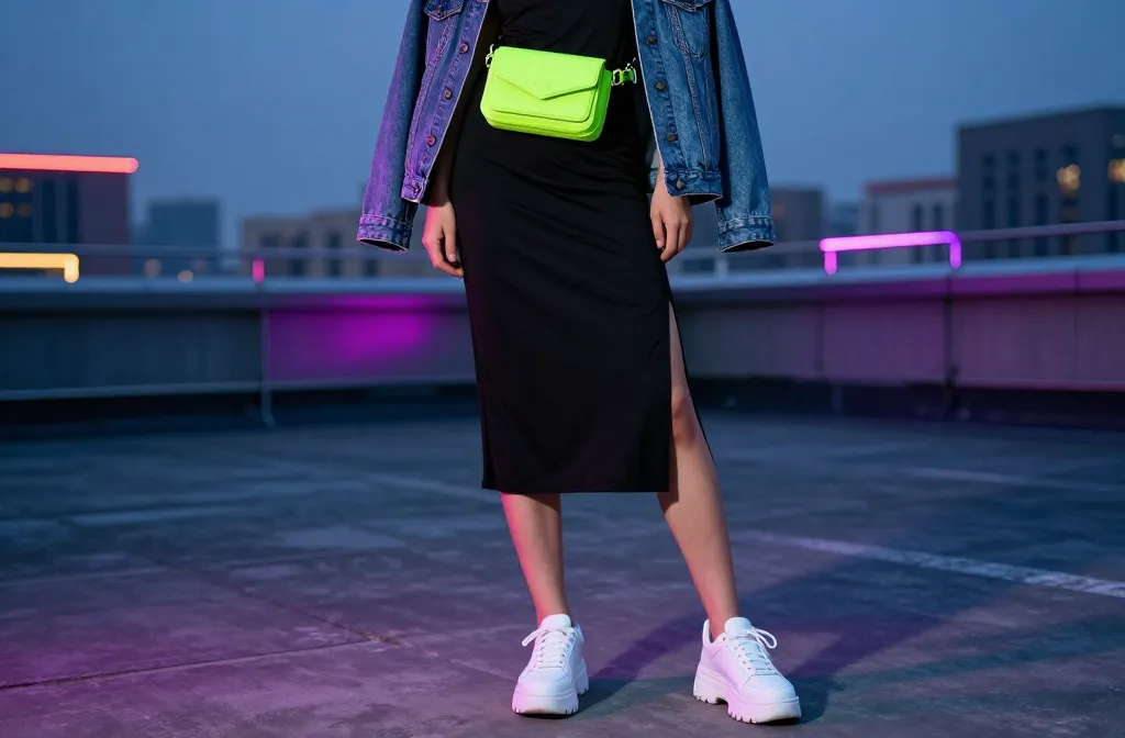 15 Dress and Sneakers Outfit Party: Bold Looks to Wow in Sneakers