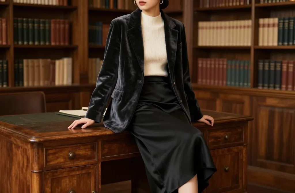16 Dark Academia Spring Outfit: Moody Meets Spring Chic