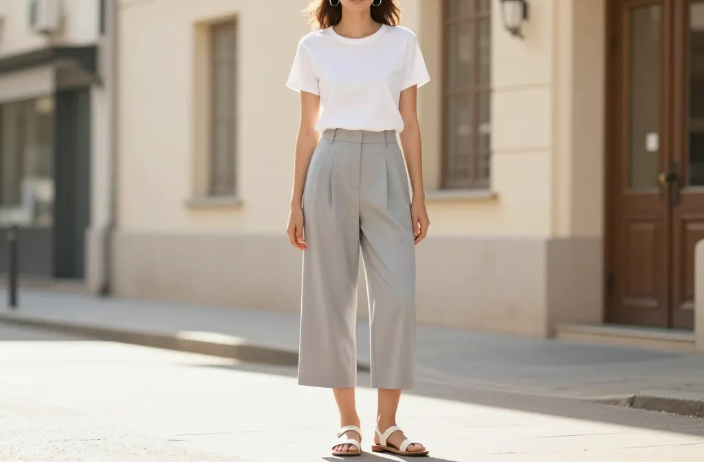 15 Grey Pants Outfit Summer: Chic Heatwave Looks
