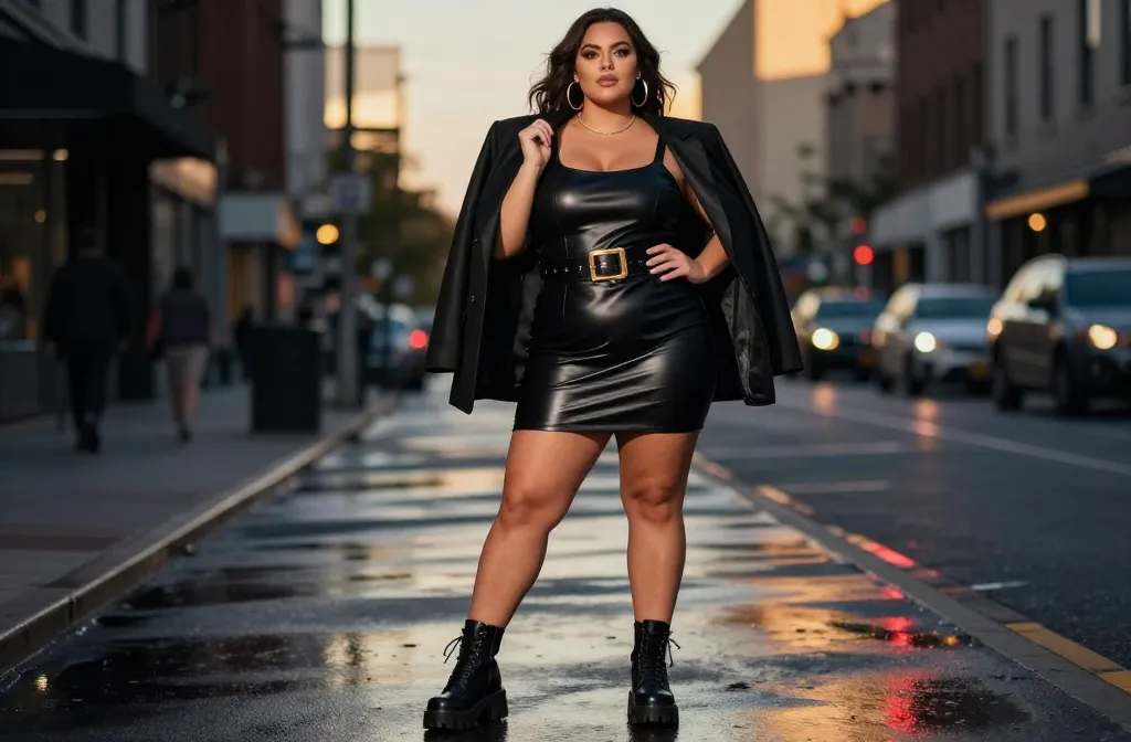 17 Plus Size Baddie Outfits: Curve-Hlaaring & Power Suit Moments
