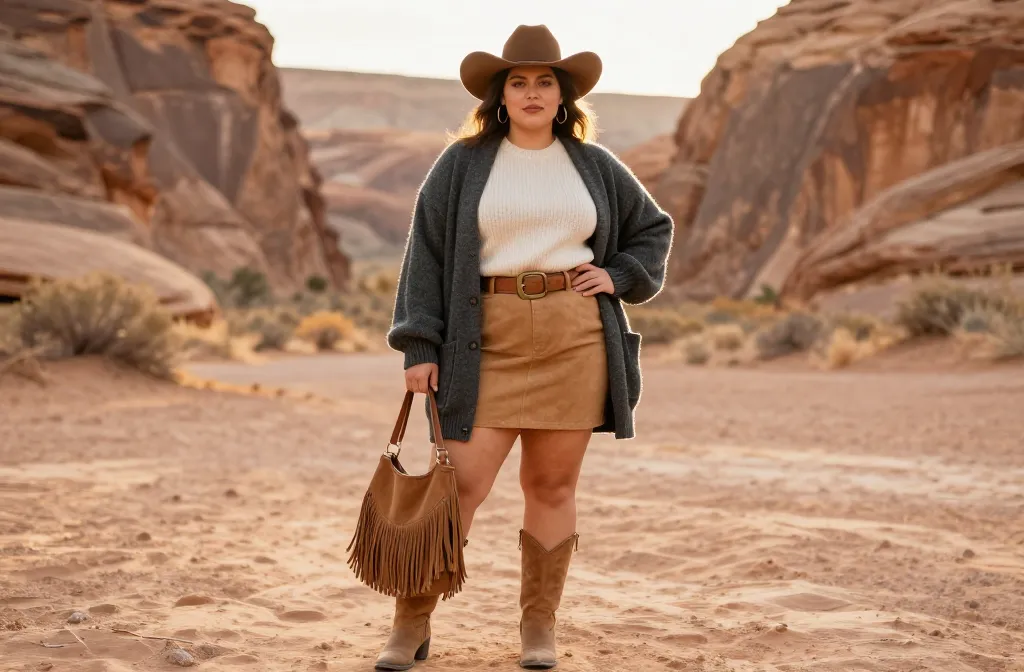 16 Plus Size Cowgirl Outfits That Slay Now