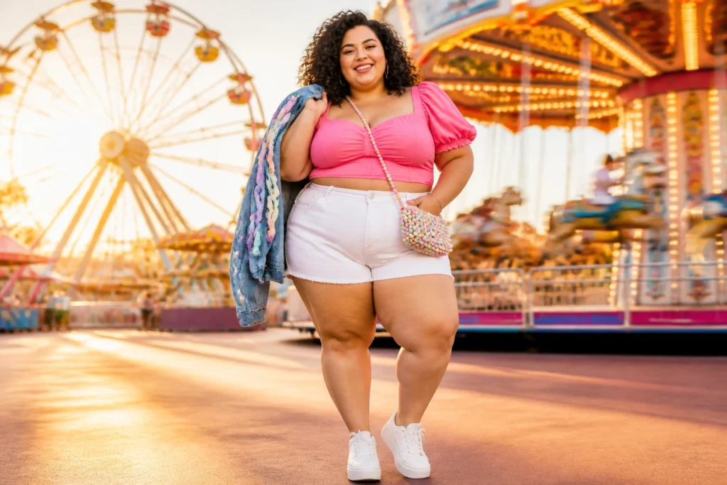 16 Plus Size Amusement Park Outfit: Bold, Comfy, Confident Looks