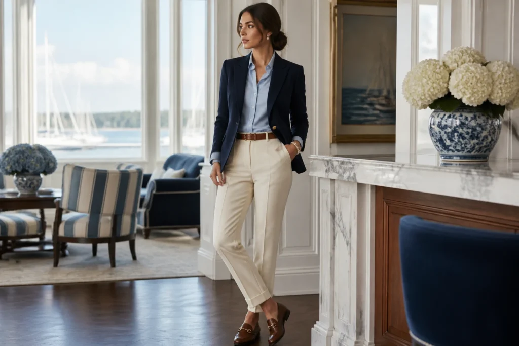15 Blue Old Money Outfits: Timelessly Polished Looks