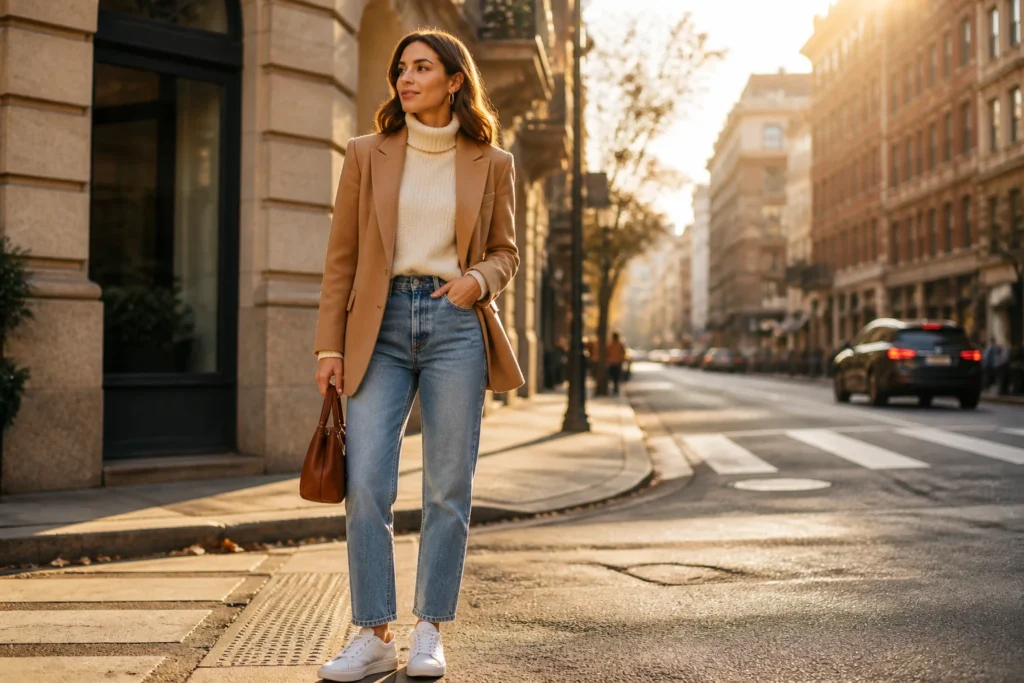 15 Mom Straight Jeans Outfit That Wows the Street