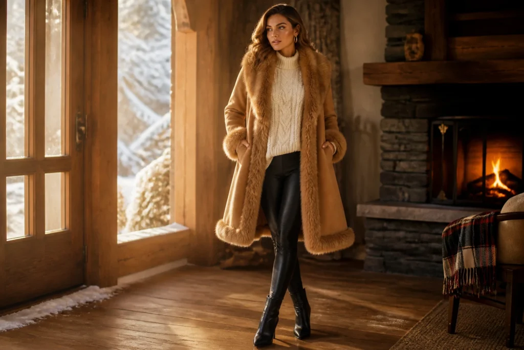 15 Chalet Outfit Ideas for Chic Mountain Getaways: Glam in the Snow